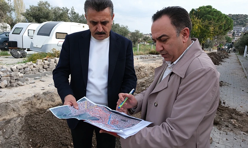 Dikili'de doğalgGaz 4. Etap çalışmaları başladı