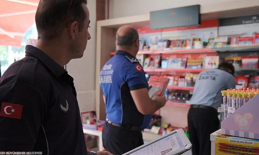 İzmir Büyükşehir Belediyesi'nden kantin ve kırtasiyelere sıkı denetim