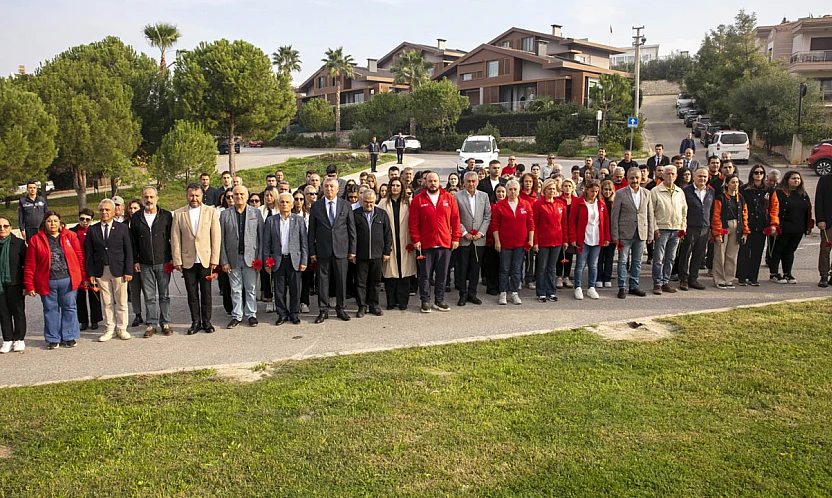 'Karaoğlan' Bülent Ecevit, vefatının 19. Yılında Güzelbahçe'de anıldı