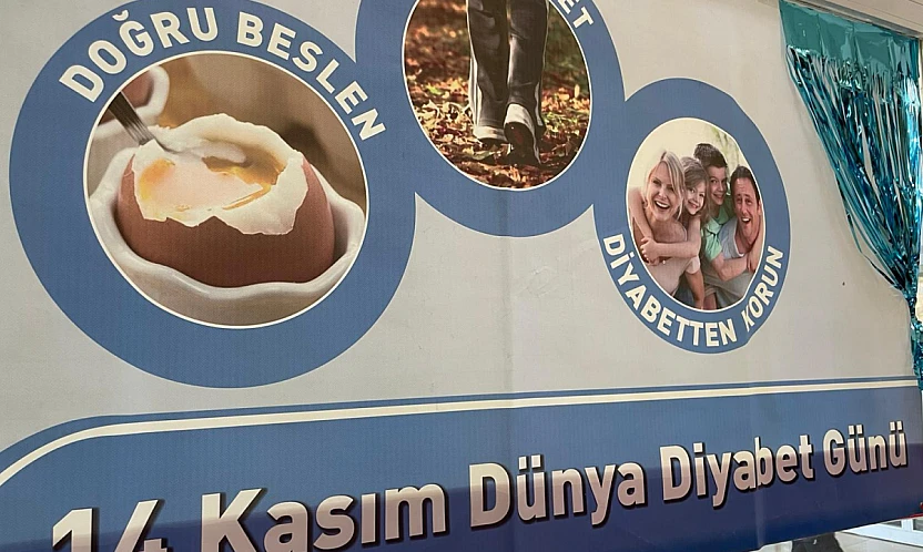 Ödemiş Devlet Hastanesi'nde 14 Kasım Dünya Diyabet günü etkinlikleri