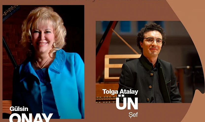 Şef Tolga Atalay ve Devlet Sanatçısı Gülsin Onay'dan Mozart konseri